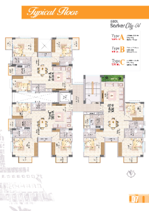 SBDL Sarker City Ready Apartment at Azampur, Uttara